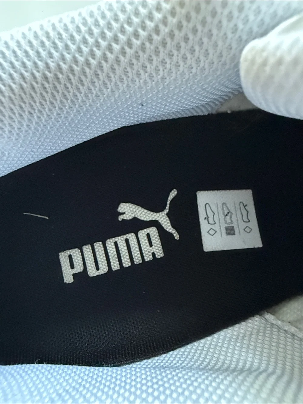 Puma White Men's Athletic Sneakers - Low-Profile Performance Sz 12